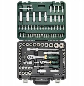 Zestaw narzędzi 108el. 1/4" 1/2" Xi-on Cr-V (6-kątnych) (4-32mm) 4