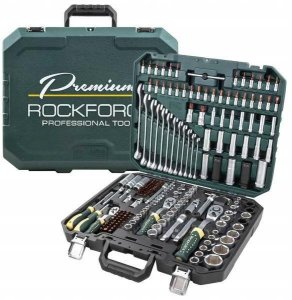 Zestaw narzędzi 216el. 1/4" 3/8" 1/2" Premium Cr-Mo Cr-V (4-32mm) 2