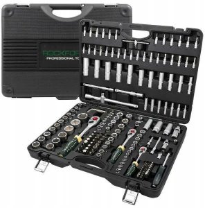 Zestaw narzędzi 179el. 1/4" 3/8" 1/2" (6-kątnych) 4