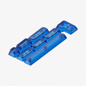 NuPhy - Crystal mSA PC Keycaps Mystic Indigo 1