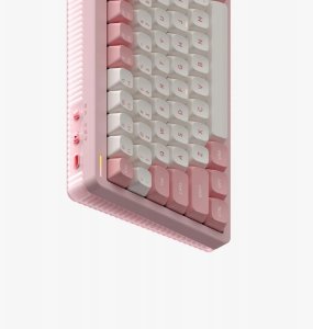 NuPhy - Halo96 V2 QMK/VIA Wireless Mechanical Keyboard Sakura Fizz / Lemon (55gf) 3