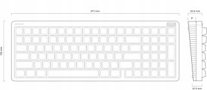 NuPhy - Halo96 V2 QMK/VIA Wireless Mechanical Keyboard Sakura Fizz / Lemon (55gf) 8