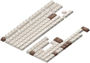 Nuphy - Gem mSA Double-shot PBT Keycaps - Nasadki do klawiatury mechanicznej Cosmic Mocha 1