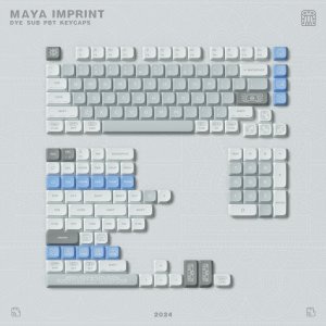 NuPhy - Maya Imprint nSA Dye-sub PBT Keycaps All in One 1