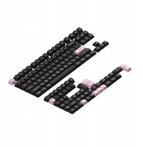Nuphy - Gem mSA Double-shot PBT Keycaps - Nasadki do klawiatury mechanicznej Inca Rose 1