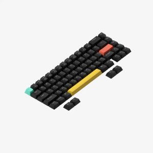 Nuphy - Cherry Profile Shine-through PC Keycaps - Nasadki do klawiatury mechanicznej 65% 1