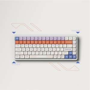 Nuphy - Space Engineer nSA Dye-sub PBT Keycaps - Nasadki do klawiatury mechanicznej Bright 4