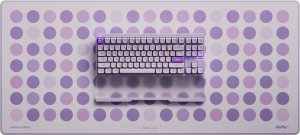Nuphy - Twotone Wrist Rest for Gem80 - Podkładka pod Nadgarstek do Klawiatury Airy Lilac 4