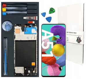 WYŚWIETLACZ LCD DO SAMSUNG GALAXY A51 4G INCELL RAMKA ZESTAW WYMIANA A505 1
