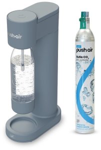 Saturator Dafi PushAir + butelka + gaz Stalowy 2