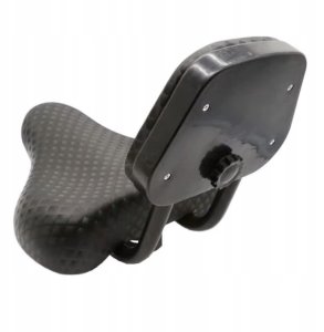 Siodełko Rowerowe Z Oparciem Wygodne Ergonomiczne Wodoodporne Siodło 9