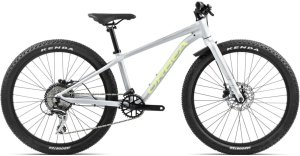 Rower dziecięcy Orbea MX 24 TEAM DISC Silver - Lime one size 1
