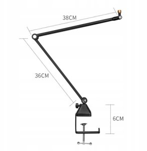 DNA TMS1 statyw mikrofonowy biurkowy wysięgnik ram 3