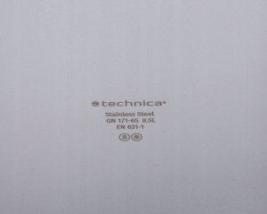 Pojemnik GN 1/1 65 mm ze stali nierdzewnej | TECHNICA, Platinum Line 5