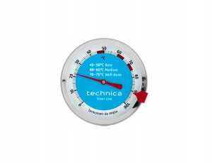 Termometr do mięsa od 0 do 100C | TECHNICA, Silver Line 2