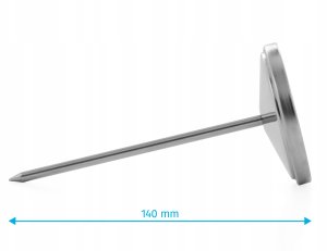 Termometr do mięsa od 0 do 100C | TECHNICA, Silver Line 4