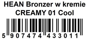 Hean Creamy Pro-Contour Bronzer w kremie 10ml COOL (01) 8