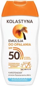 Kolastyna Emulsja do opalania - Ochrona i Nawilżenie SPF50 150ml 1