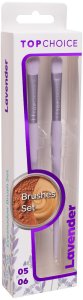 Top Choice Pędzelki do cieni lavender 05 i 06 2 szt 1