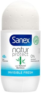 Sanex Nature Protect Dezodorant 24H roll on invisible fresh 50ml 1