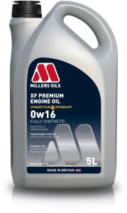 8174-5L Millers Oils XF Premium 0w16 5l 1