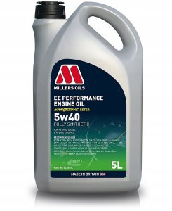 8208-5L Millers Oils EE Performance 5w40 5L 1