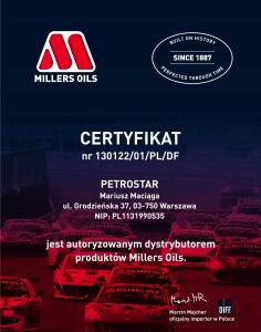 8597-5L Olej Silnikowy MILLERS  EE PERFORMANCE C3 0w30 3