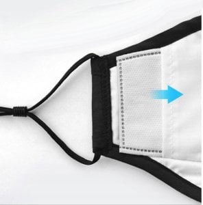 10x FILTR HEPA PM 2.5 WĘGIEL do MASECZEK 10 sztuk 3