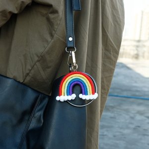 BRELOK DO KLUCZY TOREBKI TĘCZA PRIDE LGBT 486 5
