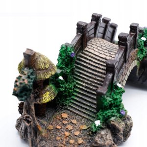 OZDOBA AKWARIOWA PIĘKNY Most do akwarium XXL 28cm 6