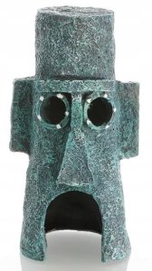 OZDOBA AKWARIOWA TOTEM Posąg Moai 15cm do akwarium 1