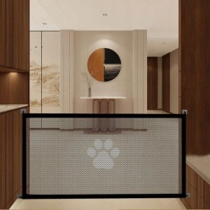 Barierka BRAMKA DOMOWA Zabezpieczająca DLA ZWIERZĄT PSA KOTA 180x78cm XXL 12