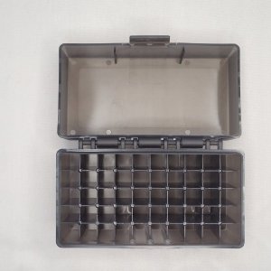 PUDEŁKO Skrzynka na AMUNICJĘ 9mm CZARNE BEZPIECZNE PISTOLET 50 miejsc 3