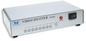 Splitter VGA 1x8 monitorów 1600x1280 150MHz 1