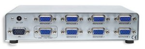 Splitter VGA 1x8 monitorów 1600x1280 150MHz 5