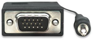 Manhattan Kabel SVGA + Audio na SVGA + Audio  3.5mm M/M 1.8m 3