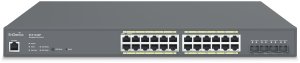 Switch zarządzalny 24x RJ45 Gigabit PoE+240W, 4x SFP+, EnGenius Cloud 1