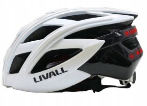 Kask szosowy Bluetooth 55-61cm LED/SOS/Intercom biały 4