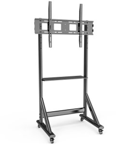 Stojak mobilny TV 55-100” do 120kg regulowany półka AV 1