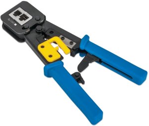 Zaciskarka do modułowych wtyków przelotowych RJ45/RJ12/RJ1 1