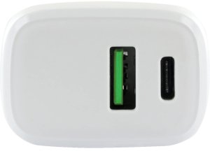 Ładowarka sieciowa USB-C PD 20W i USB-A QC 18W 4