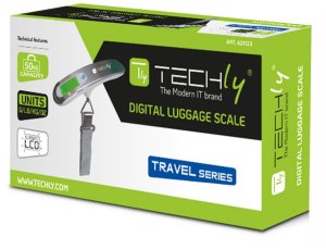 Elektroniczna ręczna waga podróżna, udźwig 50kg 2