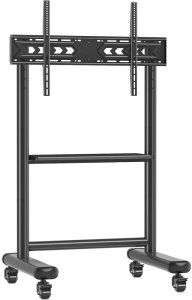 Stojak mobilny TV 60-86” do 68kg regulowany półka AV 1
