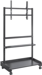 Stojak mobilny TV 50-86” do 68kg regulowany 2 półki AV 1