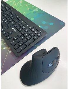 Klawiatura bezprzewodowa RF 2.4GHz USB chocolate 6