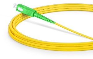 Patchcord światłowodowy OS2 9/125 SM SC/APC-SC/APC Simplex 1m 5