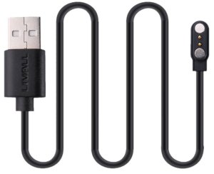 Kabel USB Livall USB-A - Magnetyczne 1 m Czarny (LIV_151820) 2