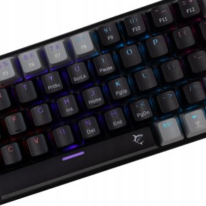 White Shark Wakizashi-2 black-grey US red switch 12