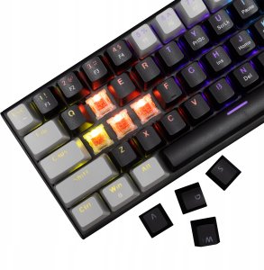 White Shark Wakizashi-2 black-grey US red switch 13