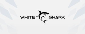 White Shark Wakizashi-2 grey-black US red switch 18